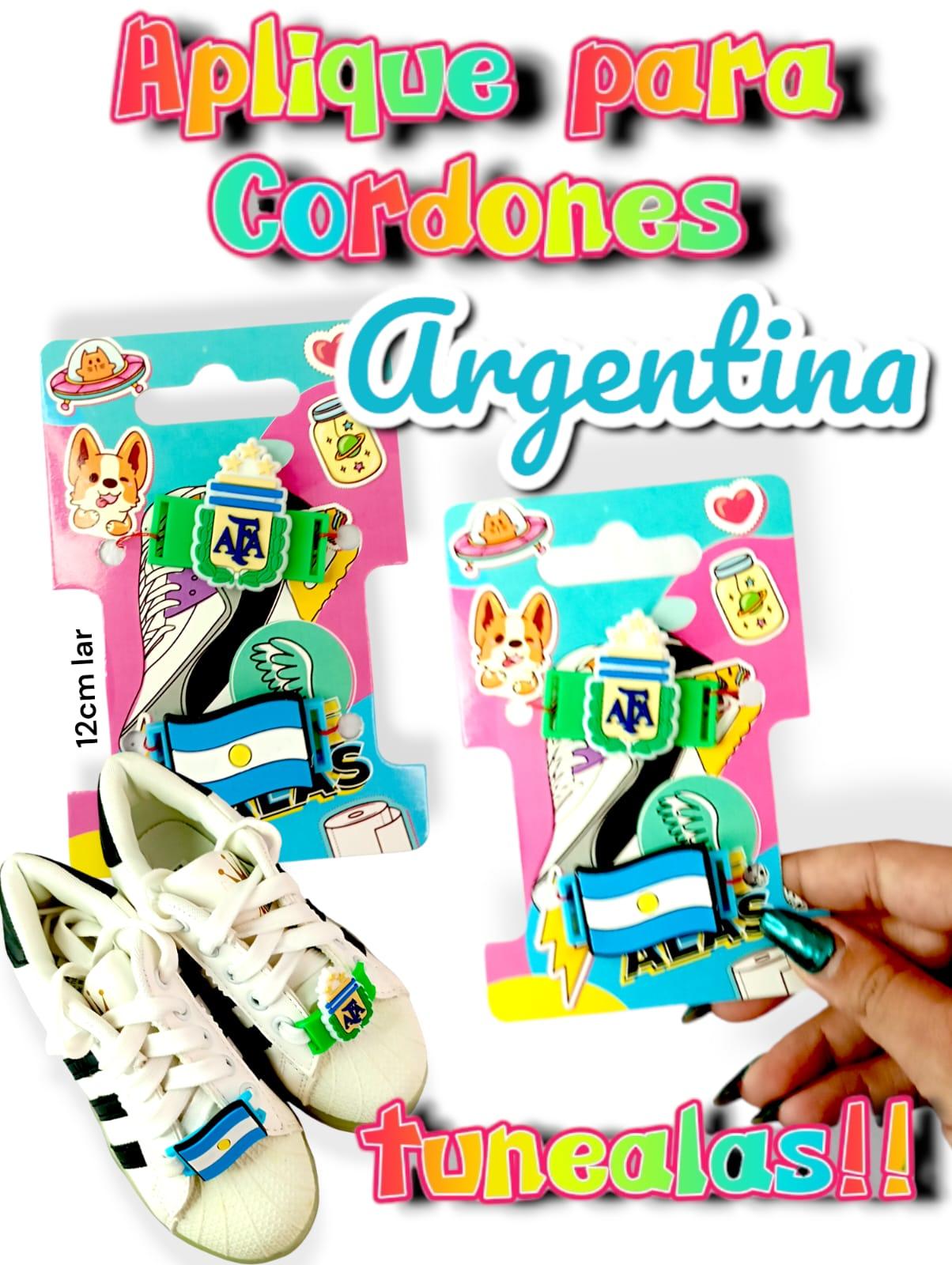 Aplique Decorativos para Cordones ARGENTINA (TUNEALAS)